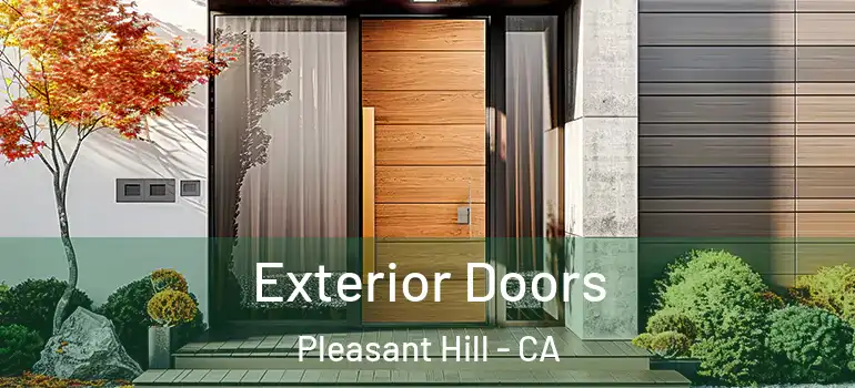  Exterior Doors Pleasant Hill - CA