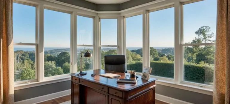 Residential Bow Window Installation in Pleasant Hill, CA